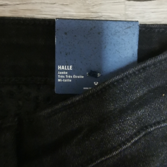 NWT, True Religion Halle moto skinny jeans, 25 - Picture 5 of 5